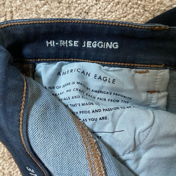 American Eagle AE High Waisted Jean Legging - Picture 4 of 5